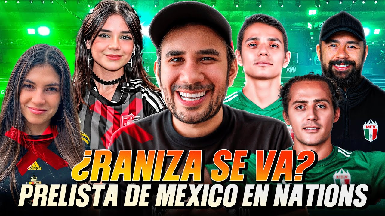 LA LISTA DE LA SELECCION MEXICANA DE LA KINGS LEAGUE!