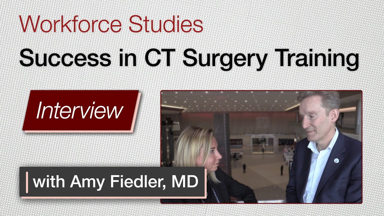 How to Succeed as an Early Career Cardiac Surgeon: An Interview With Amy Fiedler
