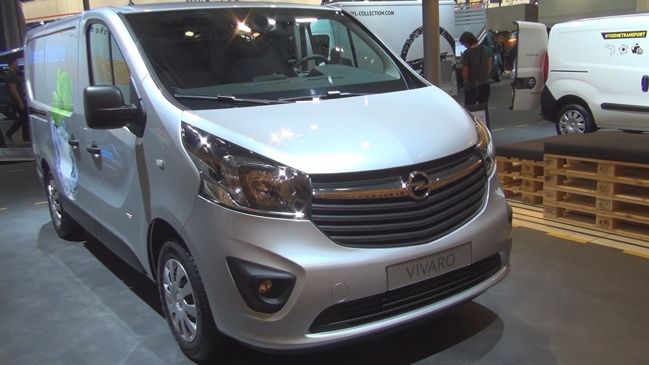 Opel Vivaro 1.6 Bi-Turbo CDTi 125 hp S&S L1H1 Panel Van (2017) Exterior and Interior in 3D