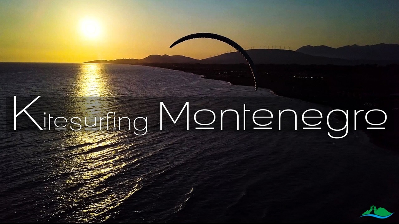 Kitesurfing Montenegro ~ Velika Plaza Ulcinj || Discover Montenegro in colour ™ 🌊🏄 #kitesurfing