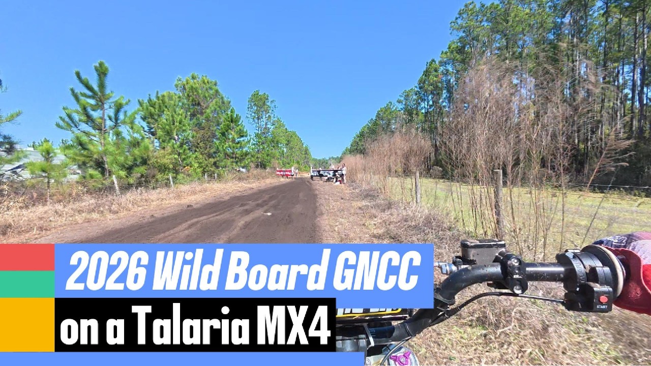 2026 Wild Boar GNCC E-open on a Talaria MX4