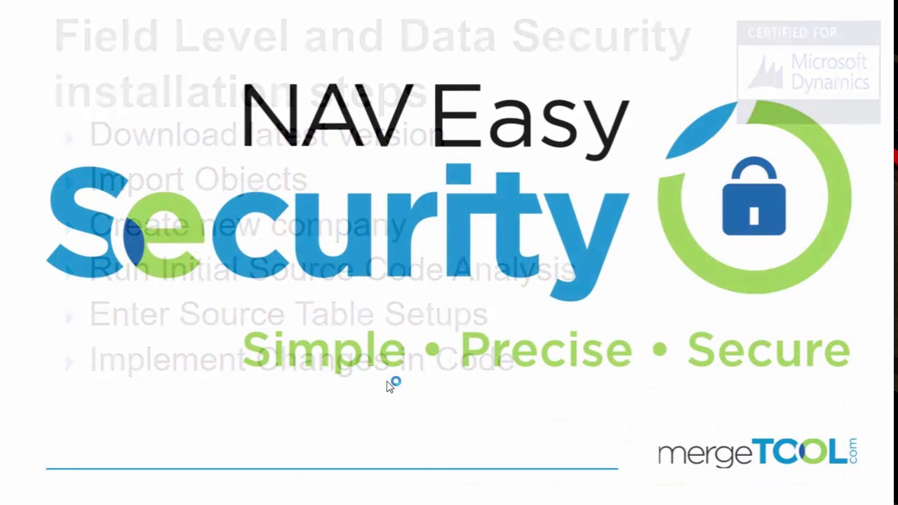 Install Field Level and Data Security