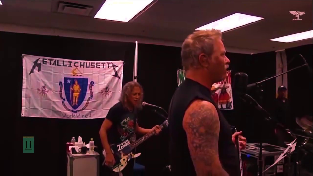 METALLICA James trolling Kirk and Lars