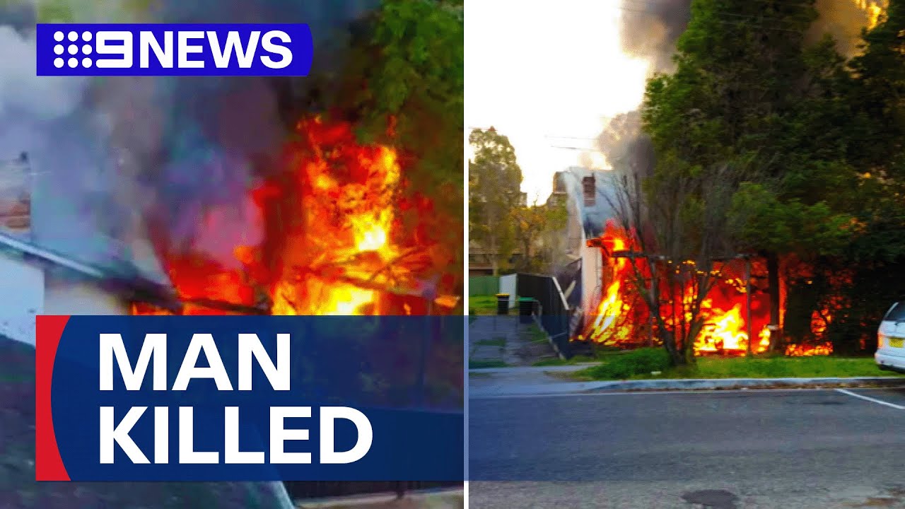 One dead, two injured after house fire in Sydney&rsquo;s south-west | 9 News Australia