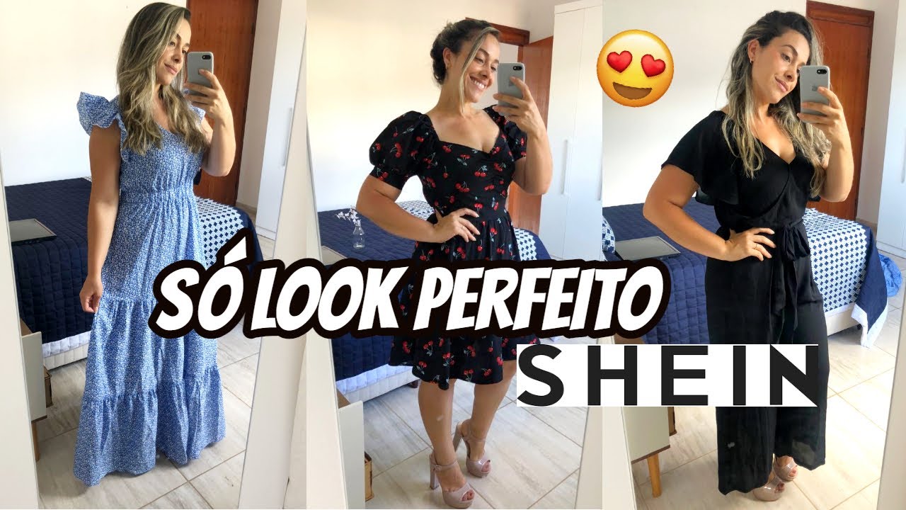 RECEBIDOS SHEIN - OS VESTIDOS MAIS LINDOS - LOOKS ARRUMADINHOS - CUPOM ESPECIAL/ MODA CRISTÃ