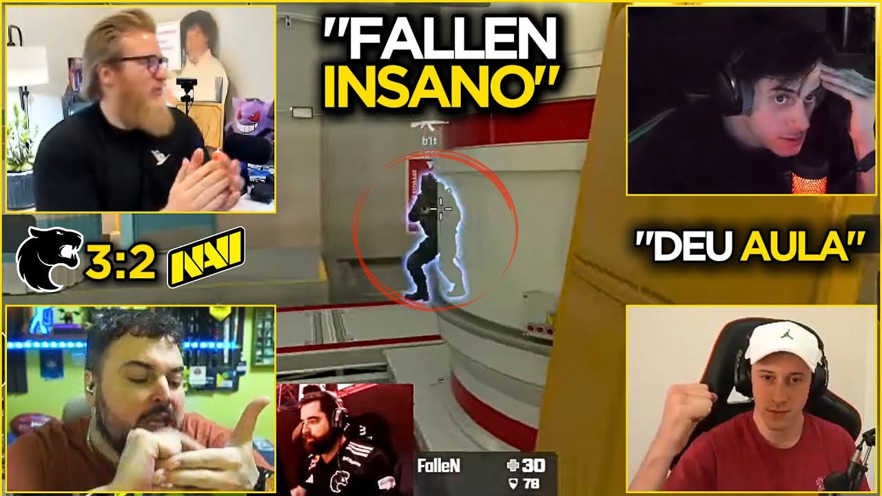 REA&Ccedil;&Otilde;ES dos GRINGOS com a FURIA CAMPE&Atilde; da THUNDERPICK! (LEGENDADO)