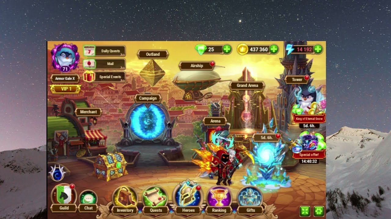 King Of Eternal snow Biscuit pet   hero wars  web
