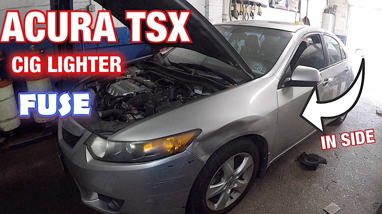 Acura TSX Cigg Light Power socket fuse