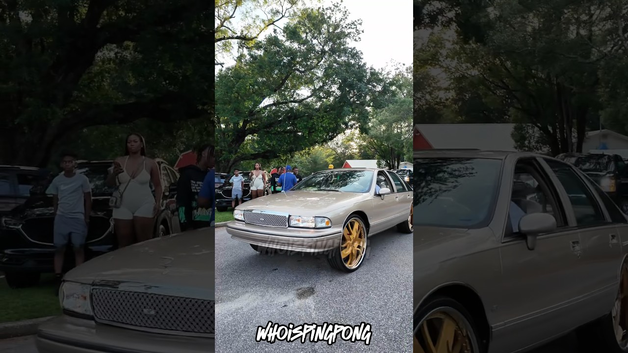 Clean caprice on brushed gold Rucci wheels #rucciforged