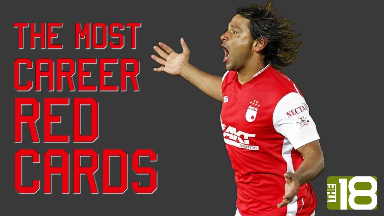 All Time Soccer Records: The Most Career Red Cards