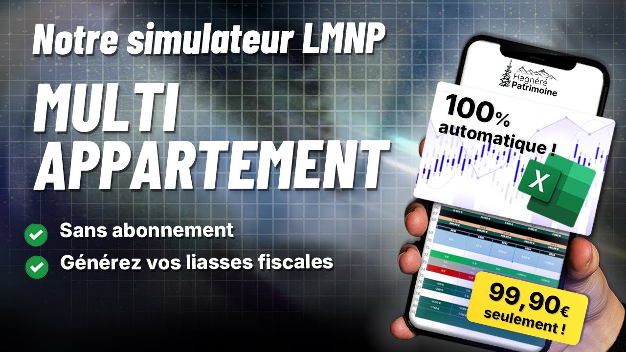 📚 Générateur de liasses fiscales LMNP - 🔥 MULTI-APPARTEMENTS 🔥 100% automatisé (99€90)