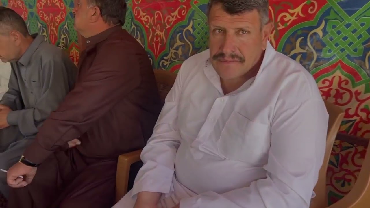 اول يوم مجلس عزاء المرحوم الشيخ يوسف السلطان العاكوب في قريه الخرار عم شيخ عشيرة البوحمد ابو صفوك