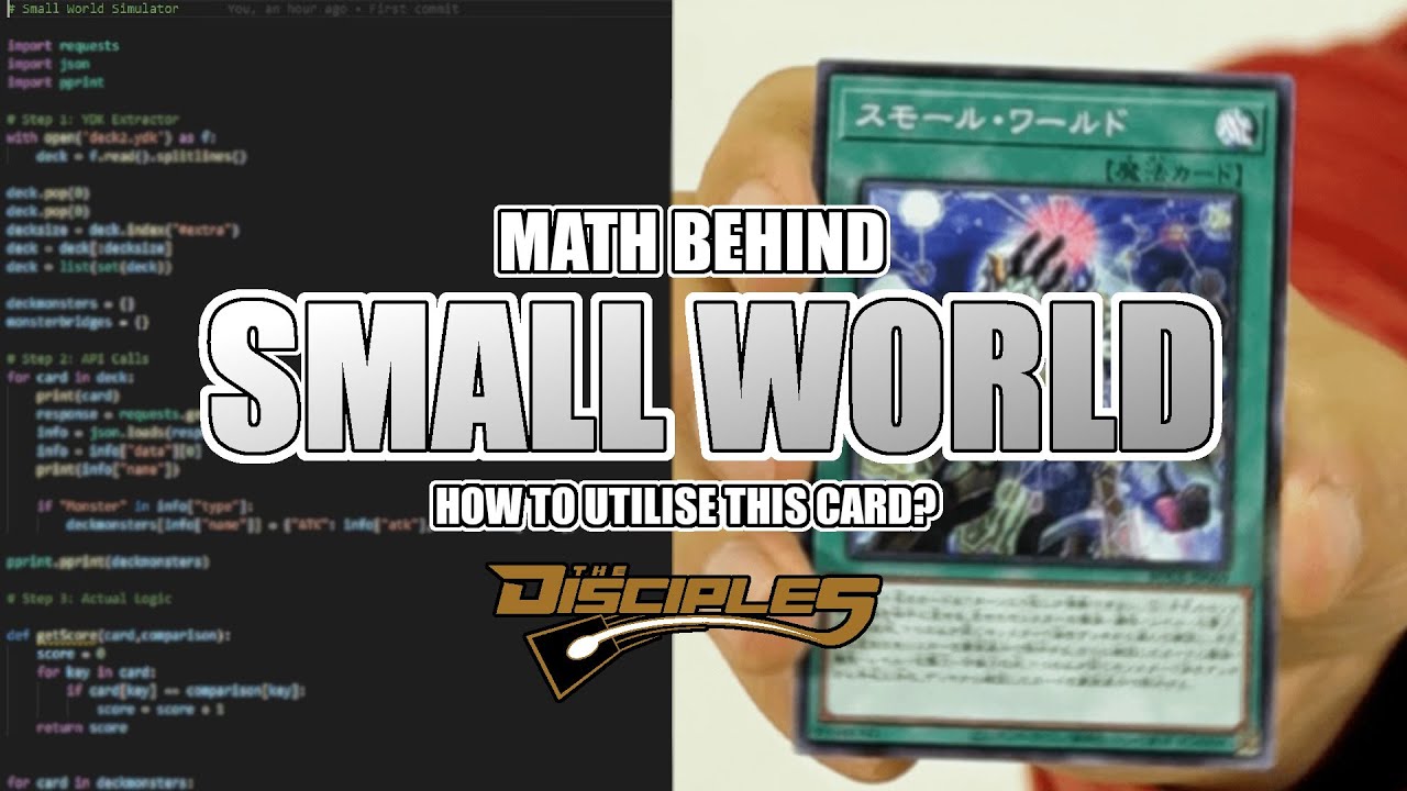 Yu-Gi-Oh! MATH BEHIND SMALL WORLD?! How to utilise this card?!