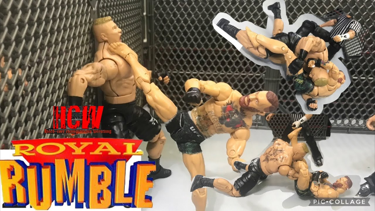 HCW Royal Rumble pt 1 Conor McGregor vs Brock Lesner ￼