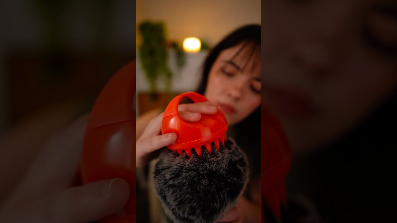 Massaging your Brain to sleep 🧠😴🛌 #asmr