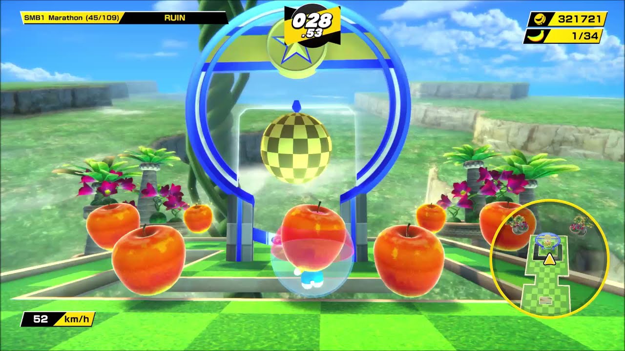Super Monkey Ball Banana Mania - SMB1 Marathon