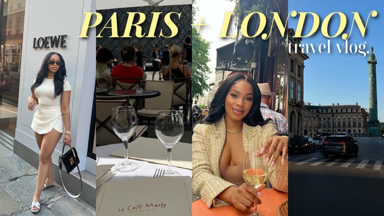 PARIS + LONDON VLOG: BECOMING FLUENT IN FRENCH AGAIN, GOOD RESTAURANTS, EXPLORING, LOUVRE