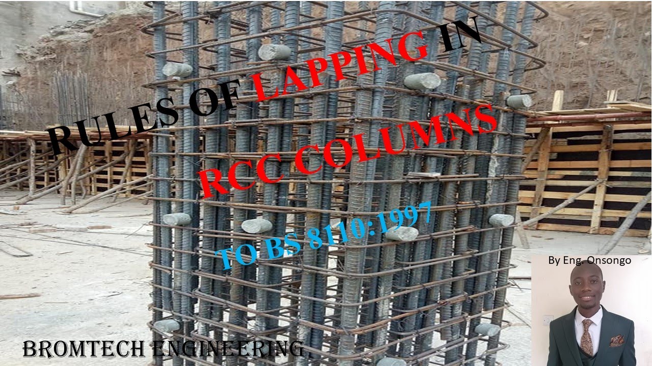 GENERAL RULES OF LAPPING IN RCC COLUMNS