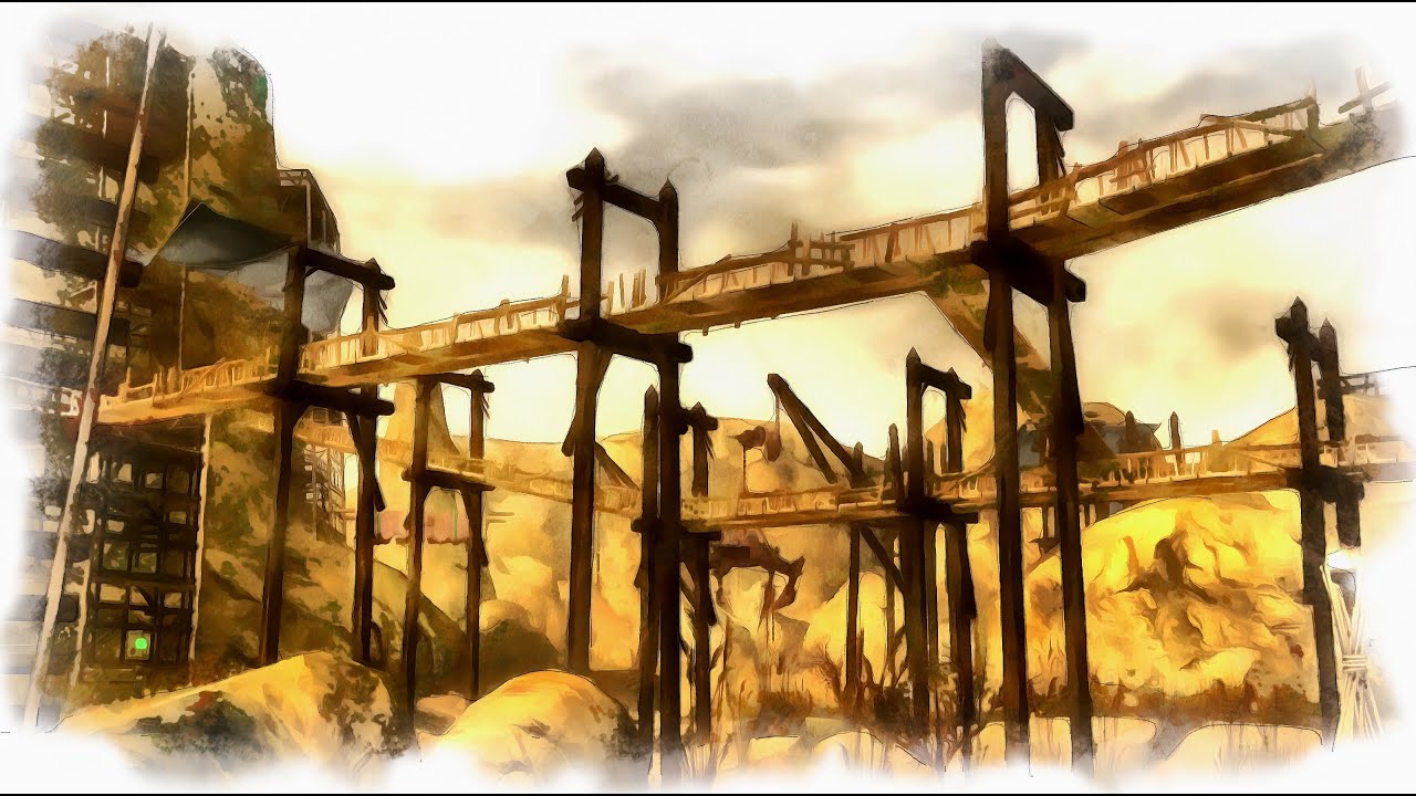 Guild Wars 1 Ambience: Jennur's Horde (outpost) (with music)