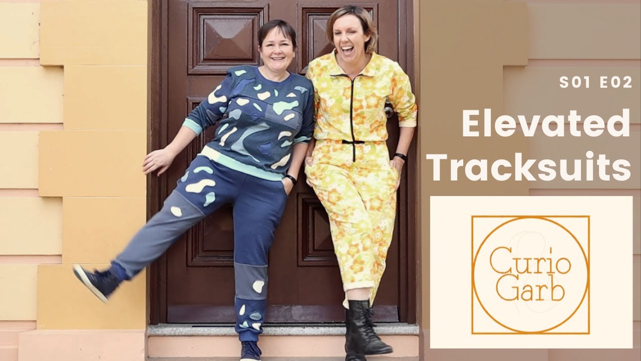 S01 E02: DIY Fabric Ideas | A Thrifted Fabric Tracksuit Reimagining
