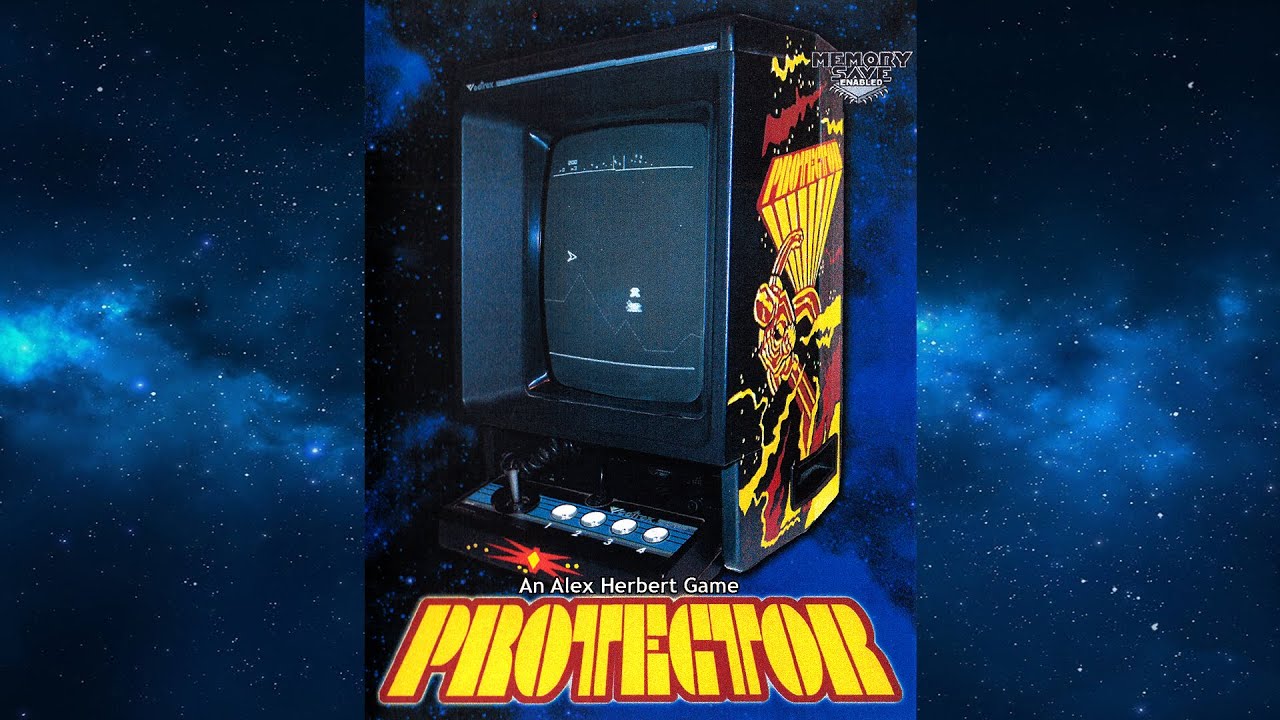 Protector - gameplay (vectrex)