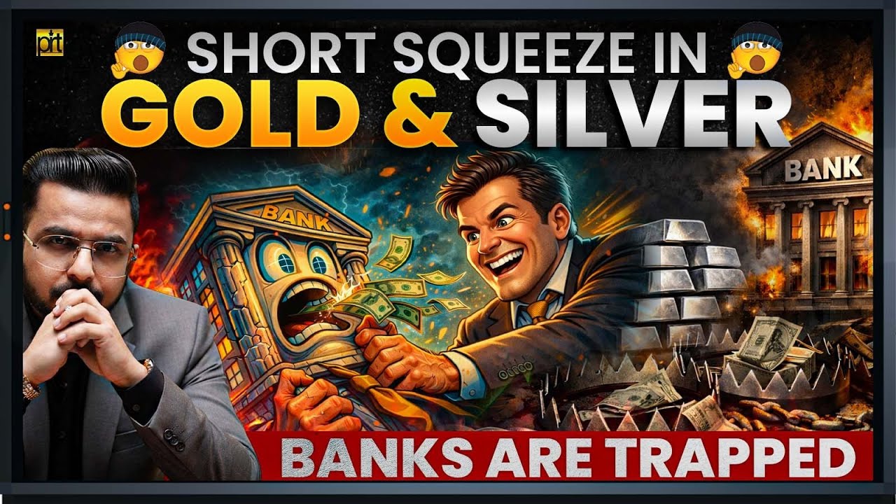Short Squeeze in Silver & Gold | Banks are Trapped this Time!