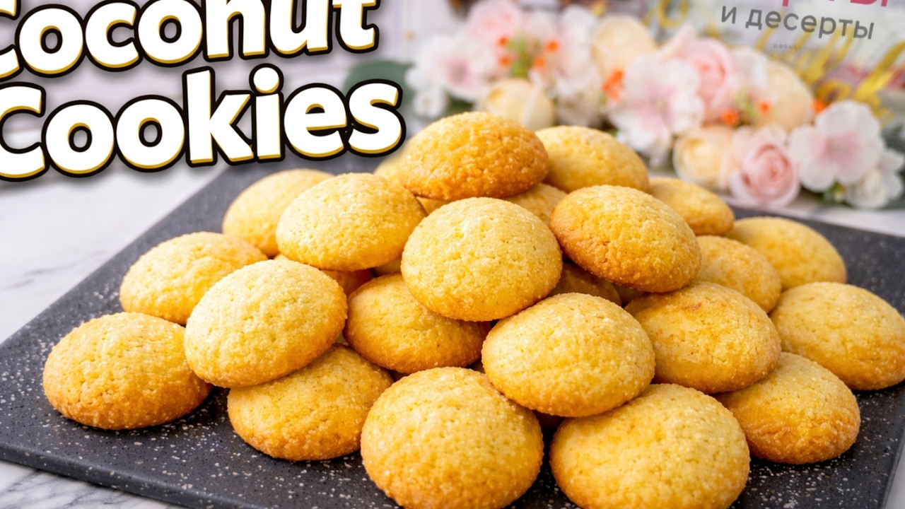 Homemade Coconut Cookies