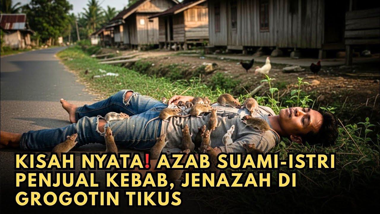 Azab Suami-Istri Penjual Kebab, Jenazah Di Grogotin Tikus