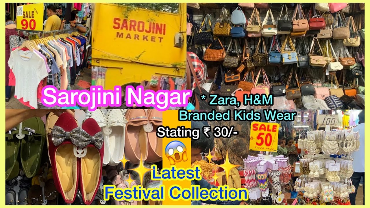 Sarojini Nagar Market Delhi Latest Festival Collection With SHOP NUMBER 2024 | Stating ₹30😱😍|