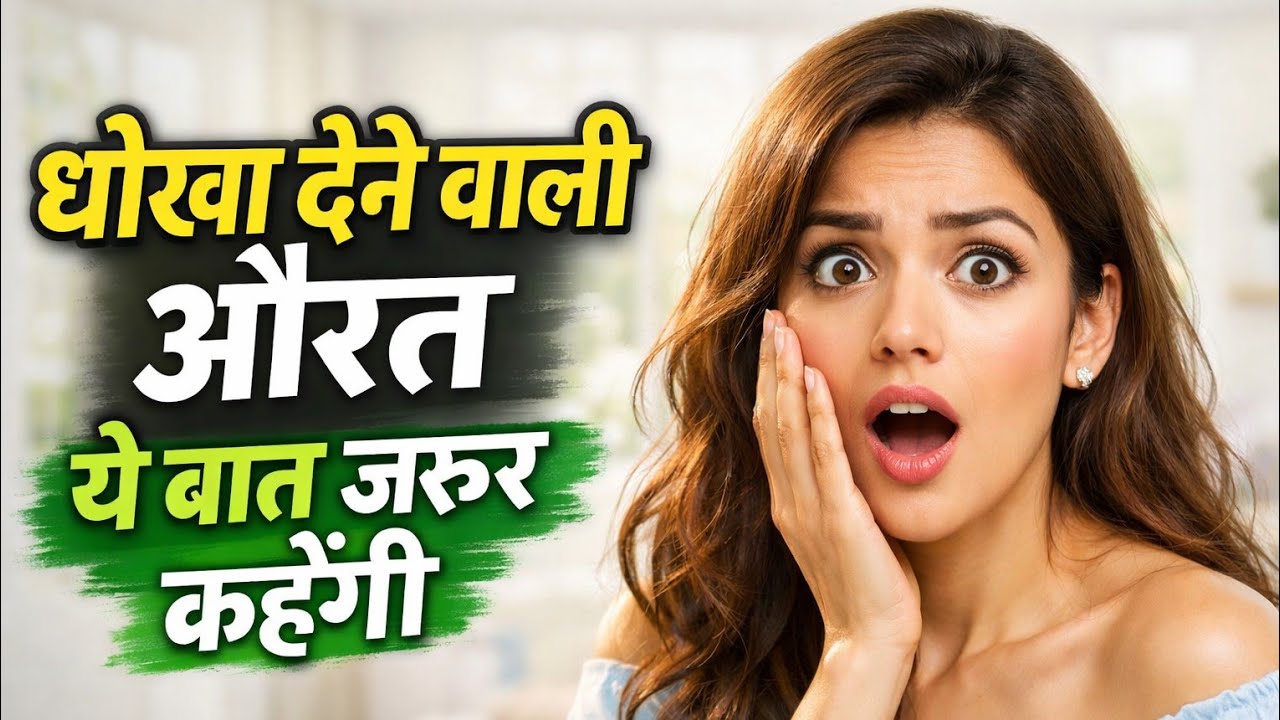 धोखा देने वाली औरत ये बातें जरूर कहेगी… 😔 | सच्चाई जो कोई नहीं बताता