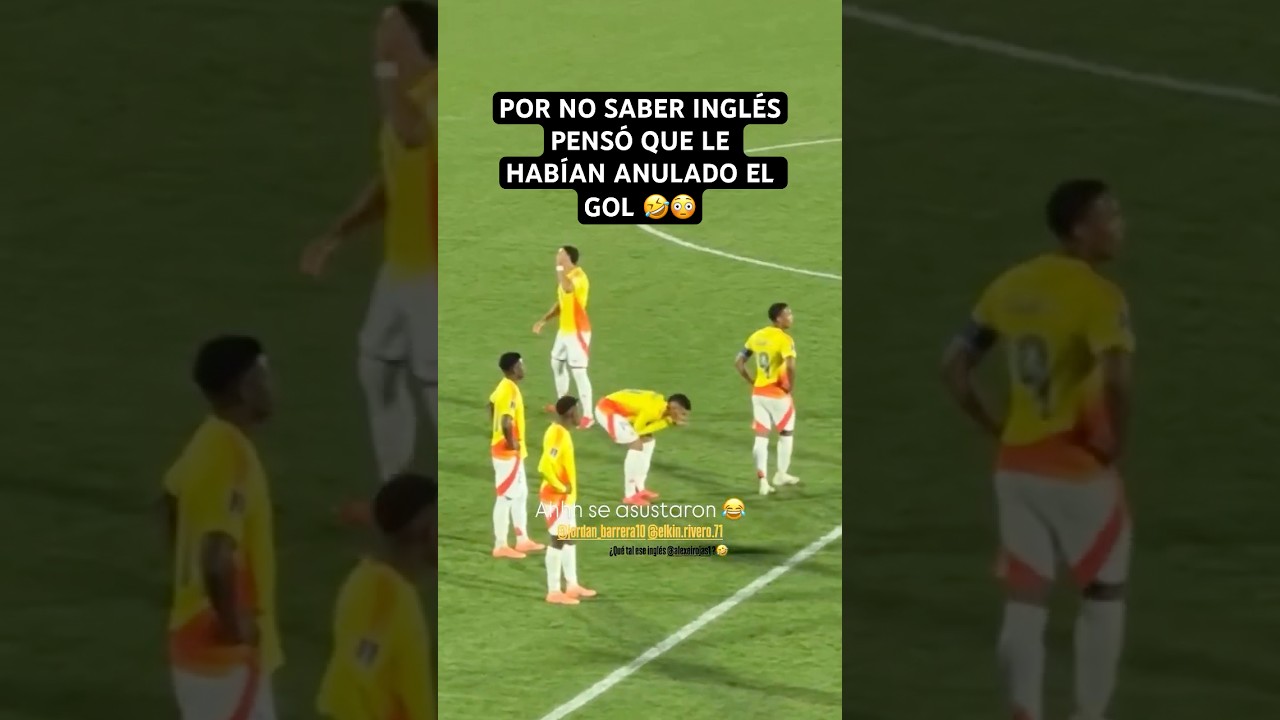 LOS JUGADORES DE COLOMBIA PENSARON QUE LES HABIAN ANULADO EL GOL #colombia #footballedits