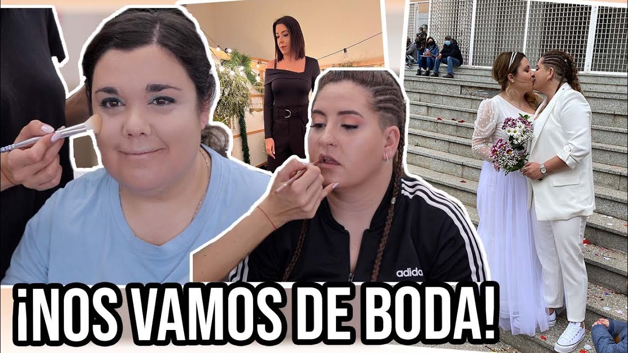 NOS VAMOS de BODA, MAQUILLO a la NOVIA y a mi HERMANA .... | Os llevo conmigo todo el día