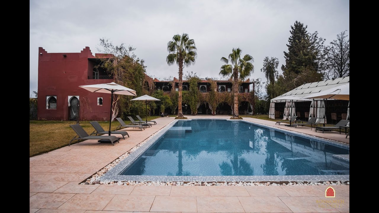 Luxury Country Guesthouse For Sale Marrakech