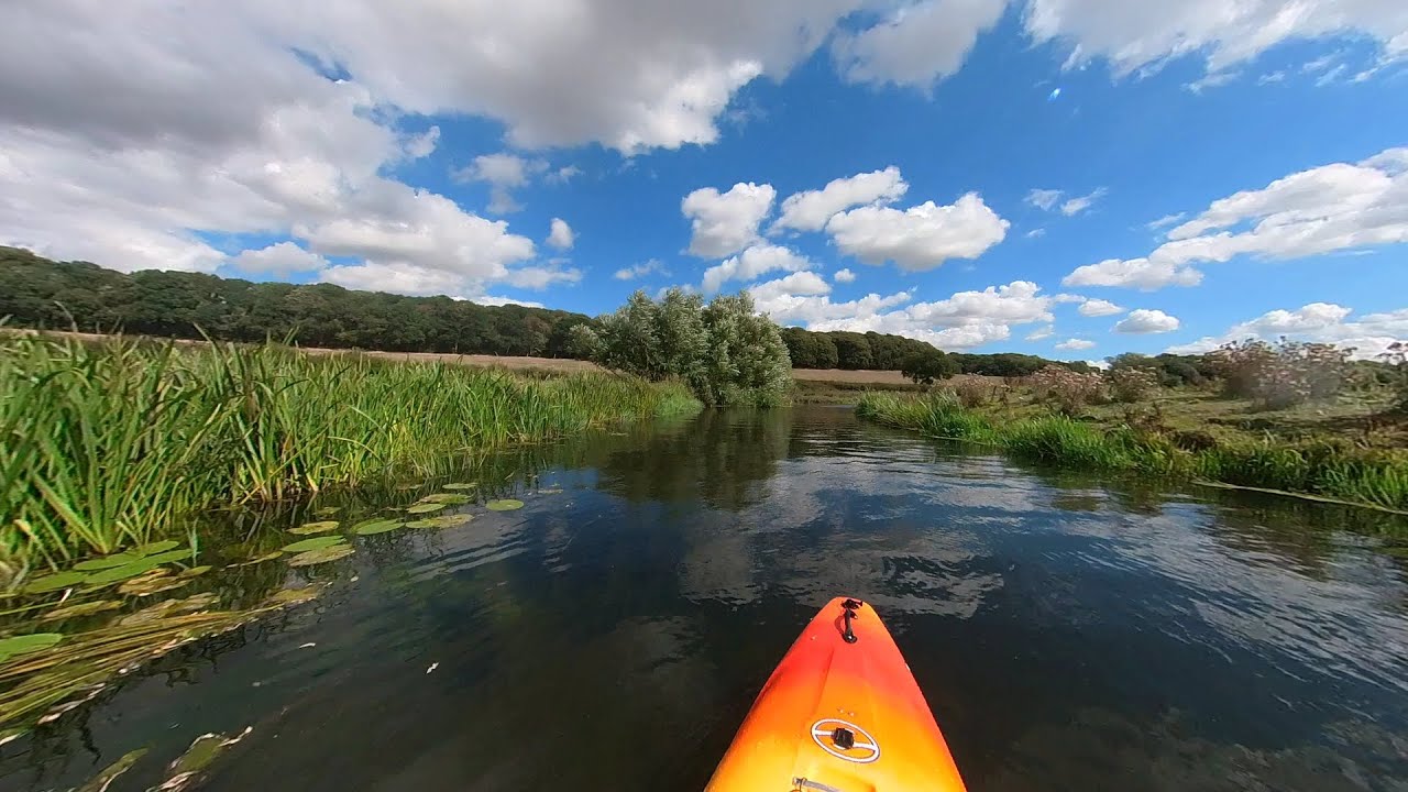 Kayaking River Wensum Drayton low road Norwich 20 8 2022
