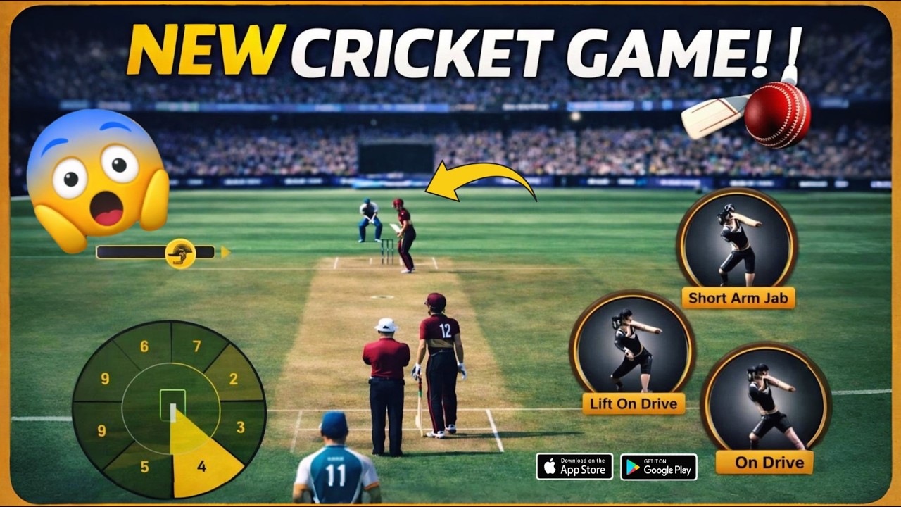 New Cricket Game 🔥 Realistic Gameplay You Must Try!