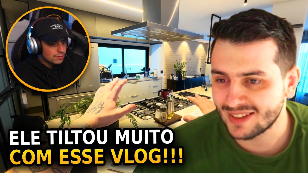 O CORINGA REAGIU AO MEU VLOG MOSTRANDO A CASA NOVA