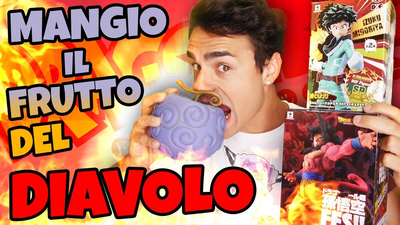 MANGIO IL FRUTTO DEL DIAVOLO! My Hero Academia Figures | Unboxing Figures Banpresto Limited