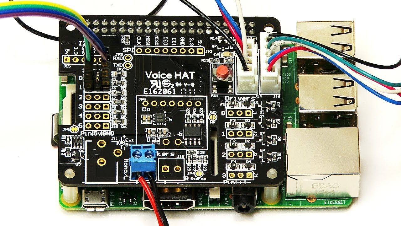 Raspberry Pi Google AIY GPIO Voice Control