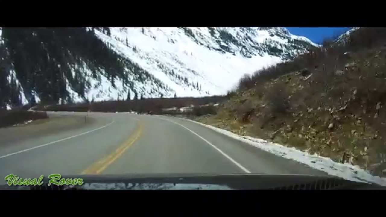 Colorado - US 550 Part 1 - Ouray To Silverton - Million Dollar Highway - 2x Time Lapse