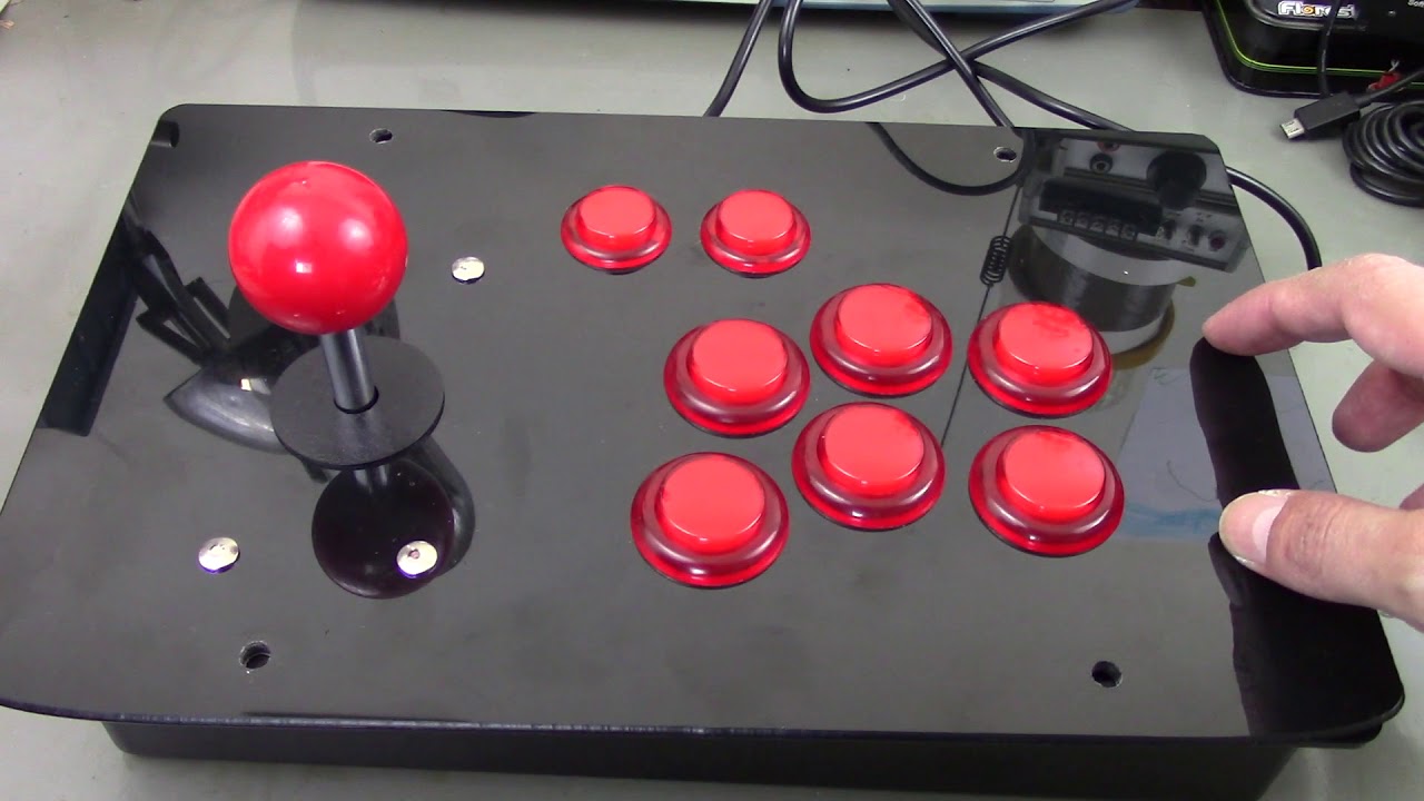 Controle de Arcade DIY com efeitos de LED nos botões (Arduino)