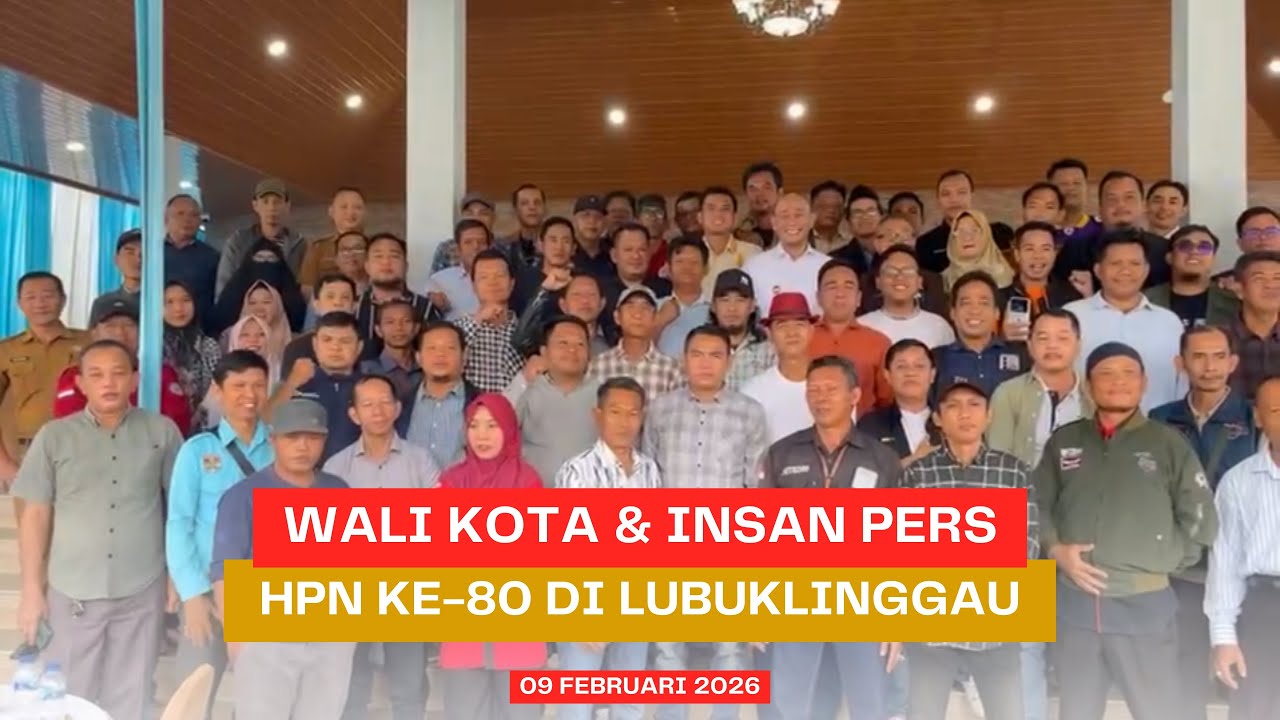 Peringati HPN ke-80, Wali Kota Lubuklinggau Coffee Morning Bersama Insan Pers