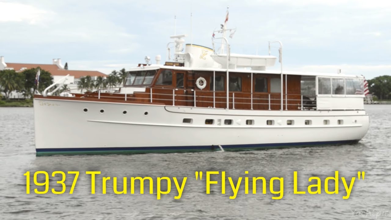 1937 Trumpy Flying Lady Classic Yacht