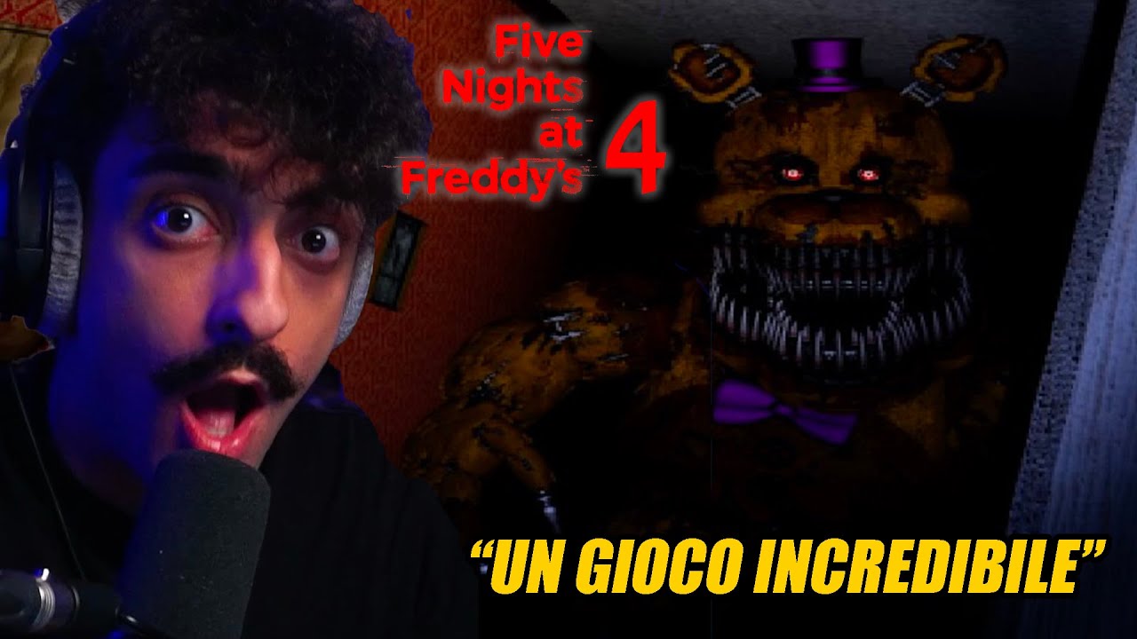 LA QUINTA NOTTE È UN INCUBO! | Five Nights at Freddy's 4 - BlindRun #2