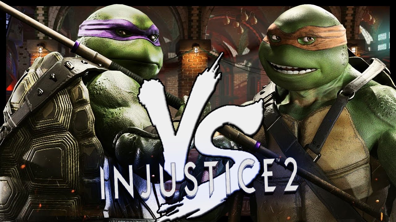 Injustice 2 Mikey vs Donnie TMNT Battle Royal!