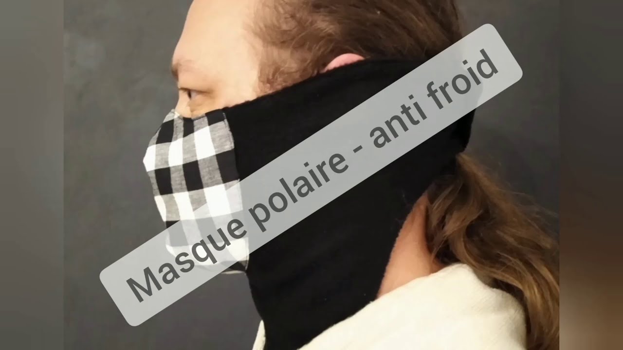 masque polaire anti froid pour l'hiver, tour de cou, tuto couture, diy