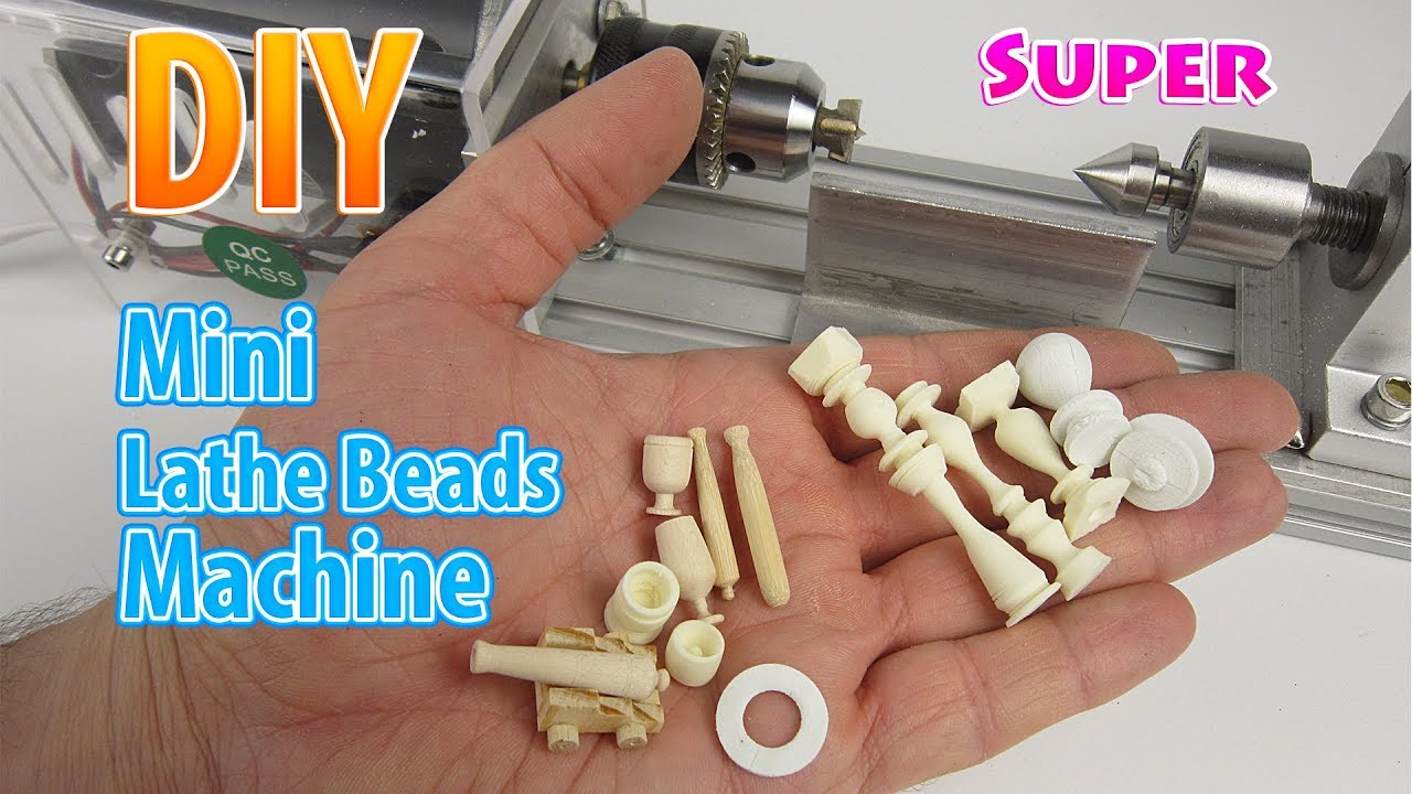 Very Easy Mini Lathe Beads Machine | For DollHouse