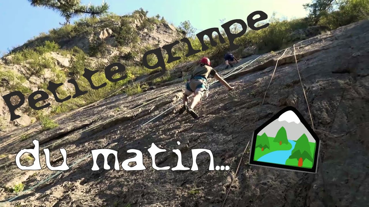 VARS 🗻 Escalade sur les dalles de Panacelle 😅 Avec Lucie