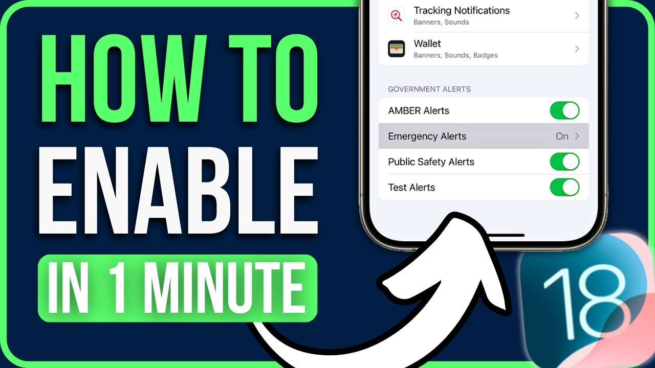 How to Enable Earthquake Alerts on iPhone (iOS 18) | Step-by-Step Guide