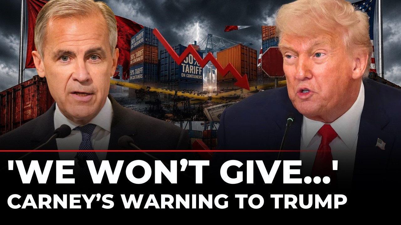 LIVE: 'We Will Take Strict Measures' Carney Sends Defiant Message to Trump Over 50% Tariffs