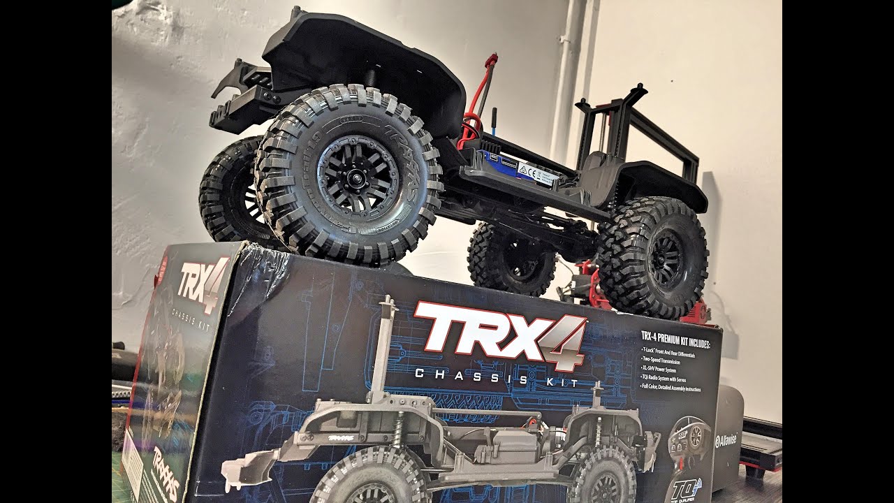 TRX4 version KIT déballage et avis (en français )